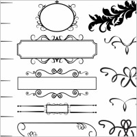 Decorative line borders Free vector for free download about (127) Free ...