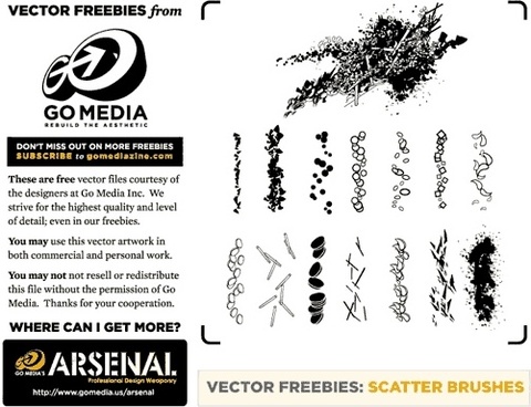 Go media arsenal vector sets free