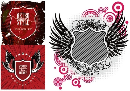 Logo Wings Shield Free Vector Download 70 271 Free Vector For Commercial Use Format Ai Eps Cdr Svg Vector Illustration Graphic Art Design