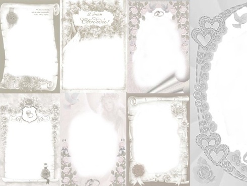 free download template kolase wedding psd