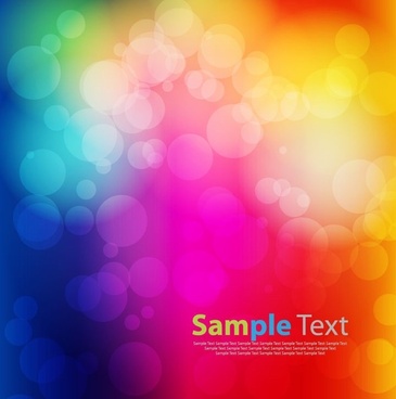 Abstract Background Color Bokeh Free Vector Download 63 351
