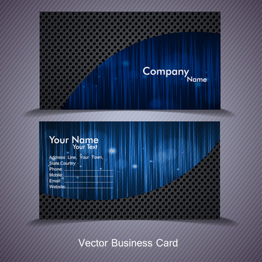 Beautiful business card background 02 vector Free vector in Encapsulated PostScript eps ( .eps