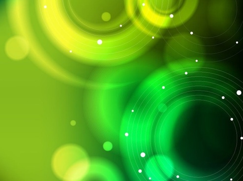 Abstract Green Bokeh Background Free vector in Encapsulated PostScript ...