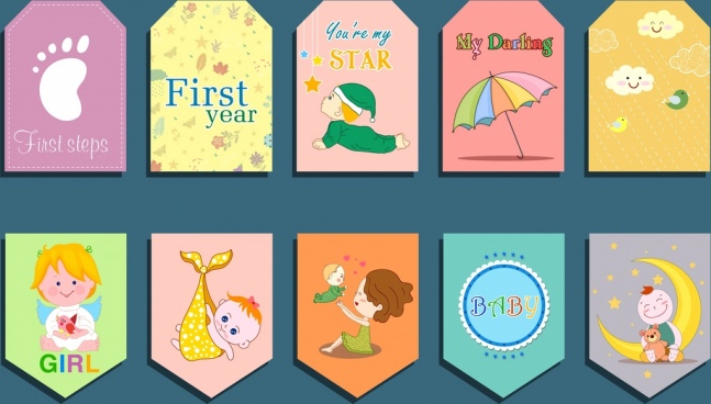Download Baby Born Card Free Vector Download 15 291 Free Vector For Commercial Use Format Ai Eps Cdr Svg Vector Illustration Graphic Art Design