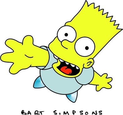 Bart Simpson SVG Bart The Simpsons Vector Background Face Artwork ...