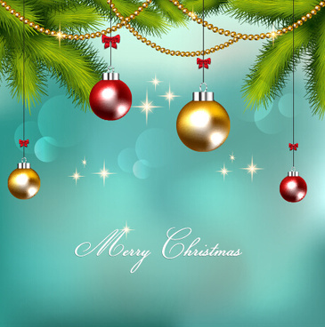 Beautiful christmas border background 02 vector Free vector in ...