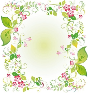 Flowers silhouette lace 03 vector Free vector in Adobe Illustrator ai