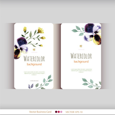 Flower Business Card Free Vector Download 34 846 Free Vector For Commercial Use Format Ai Eps Cdr Svg Vector Illustration Graphic Art Design