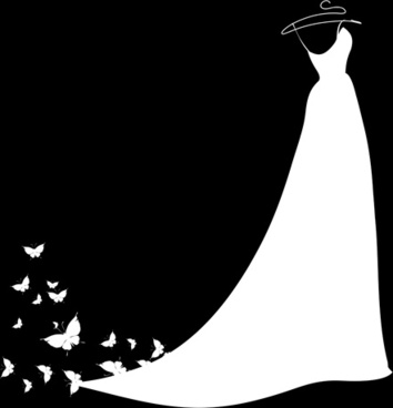 Download Wedding dress vector free vector download (2,379 Free ...