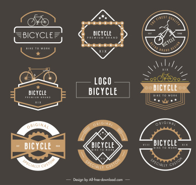 Luxurious gold design elements vector labels Free vector in ...