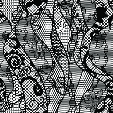 Black lace backgrounds vector Free vector in Encapsulated PostScript eps ( .eps ) vector