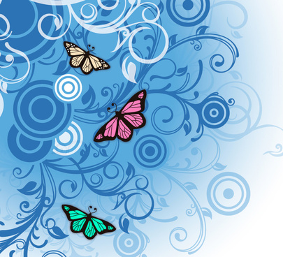 Download Blue Butterfly Borders Free Vector Download 14 970 Free Vector For Commercial Use Format Ai Eps Cdr Svg Vector Illustration Graphic Art Design
