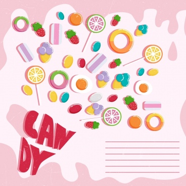 Vintage Banner With Colorful Shapes Free Vector Download 48 036