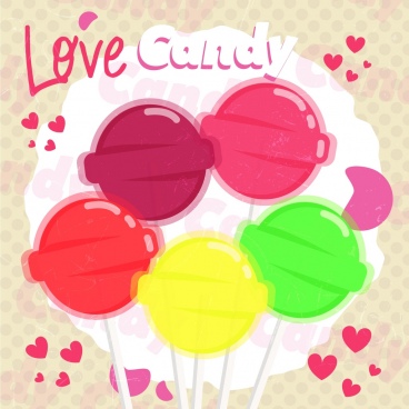 Heart and Candy Border Free vector in Open office drawing svg ( .svg ...