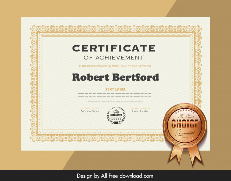 Certificate Template Free Vector Download 27 873 Free Vector For Commercial Use Format Ai Eps Cdr Svg Vector Illustration Graphic Art Design