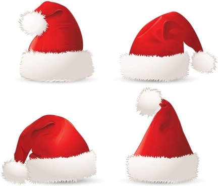 Christmas Hat Free Vector In Adobe Illustrator Ai Ai Encapsulated Postscript Eps Eps Format For Free Download 20 03mb