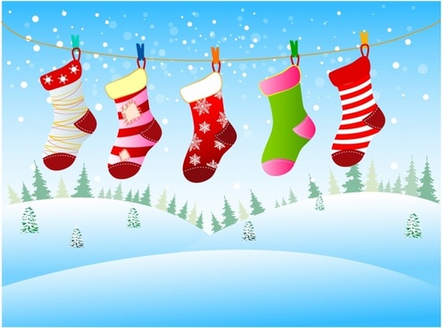 Download Christmas Socks Free Vector Download 7 127 Free Vector For Commercial Use Format Ai Eps Cdr Svg Vector Illustration Graphic Art Design