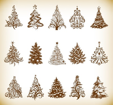 Christmas Tree Silhouette Vector Art Free Vector Download 224 983 Free Vector For Commercial Use Format Ai Eps Cdr Svg Vector Illustration Graphic Art Design