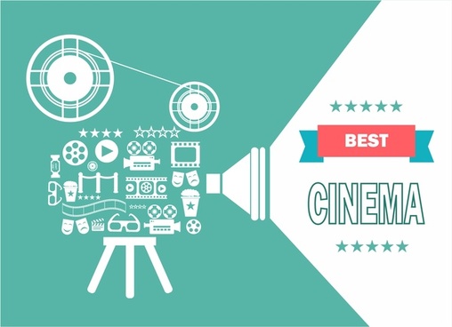 Cinema Free Vector Download 176 Free Vector For Commercial Use Format Ai Eps Cdr Svg Vector Illustration Graphic Art Design