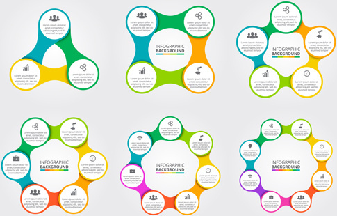 Circle Flow Infographics Free Vector Download 13 339 Free Vector For Commercial Use Format Ai Eps Cdr Svg Vector Illustration Graphic Art Design