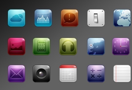 iphone icons