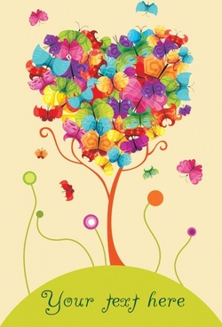 Download Symphony butterfly tree vector Free vector in Encapsulated ...