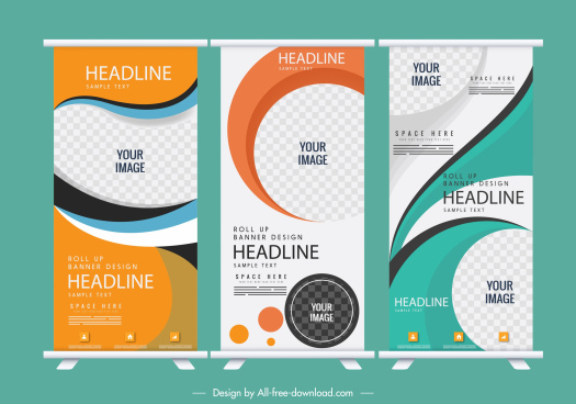 Vector Banner Background Vertical Free Vector Download 56 768