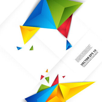 Vector Colorful Origami Background Free Vector Download 65 418