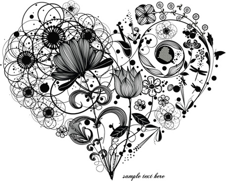 Download Floral Heart Free Vector Download 14 057 Free Vector For Commercial Use Format Ai Eps Cdr Svg Vector Illustration Graphic Art Design