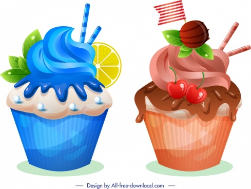 Cupcake Vector Free Vector Download 232 Free Vector For Commercial Use Format Ai Eps Cdr Svg Vector Illustration Graphic Art Design