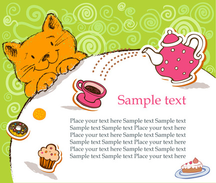 Download Cartoon Cat Birthday Cards Free Vector Download 34 348 Free Vector For Commercial Use Format Ai Eps Cdr Svg Vector Illustration Graphic Art Design