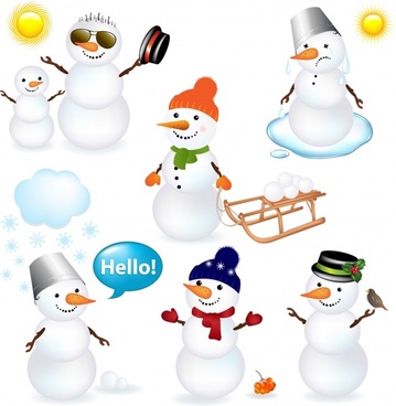 Snowman Free Vector Download 536 Free Vector For Commercial Use Format Ai Eps Cdr Svg Vector Illustration Graphic Art Design