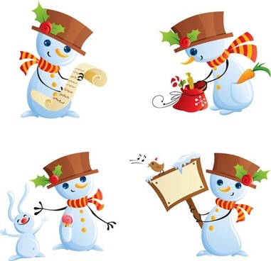 Snowman Free Vector Download 536 Free Vector For Commercial Use Format Ai Eps Cdr Svg Vector Illustration Graphic Art Design