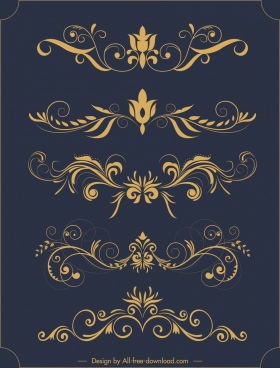 Decorative background elegant symmetric design rays decor Free vector ...