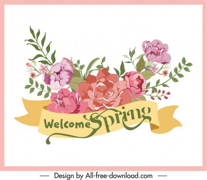 Download Floral Ribbon Free Vector Download 14 523 Free Vector For Commercial Use Format Ai Eps Cdr Svg Vector Illustration Graphic Art Design