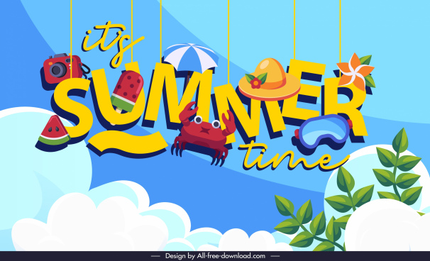 Download Summer Season Banner Free Vector Download 16 589 Free Vector For Commercial Use Format Ai Eps Cdr Svg Vector Illustration Graphic Art Design