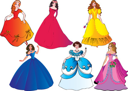 Download Vector Princess Dress Free Free Vector Download 614 Free Vector For Commercial Use Format Ai Eps Cdr Svg Vector Illustration Graphic Art Design