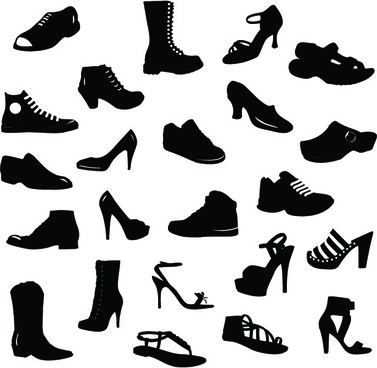 shoes vectors