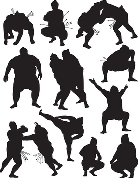 Download Sumo Wrestler Vector Free Vector Download 11 Free Vector For Commercial Use Format Ai Eps Cdr Svg Vector Illustration Graphic Art Design