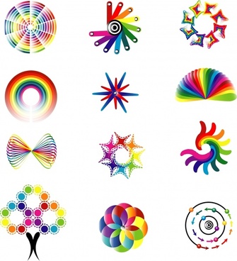 Exquisite Threedimensional Color Logo 01 Vector Free Vector In Exquisite Threedimensional Color Logo 01 Vector Free Vector In