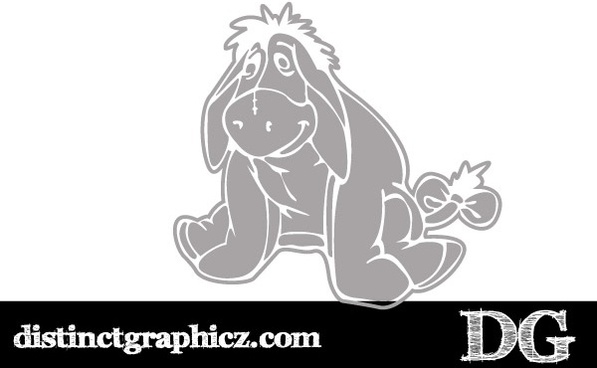 Vector Eeyore Free Vector Download 11 Free Vector For Commercial Use Format Ai Eps Cdr Svg Vector Illustration Graphic Art Design