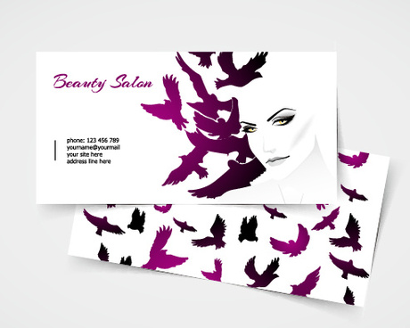 Beauty Salon Business Card Free Vector Download 31 788 Free