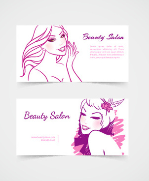 Beauty Salon Business Card Free Vector Download 31 788 Free