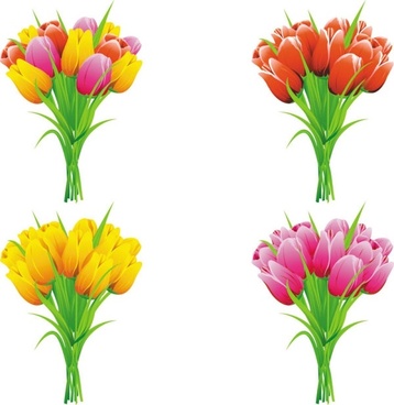 Flowers Vector Pack