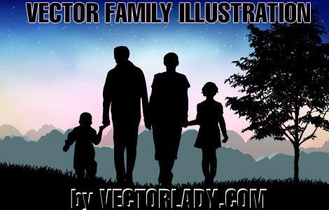 Download Family Silhouette Free Vector Download 6 152 Free Vector For Commercial Use Format Ai Eps Cdr Svg Vector Illustration Graphic Art Design Sort By Popular First