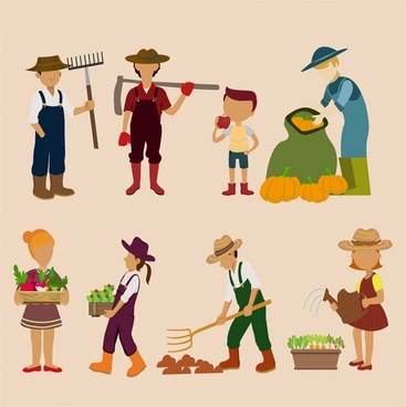 Farmer Free Vector Download 196 Free Vector For Commercial Use Format Ai Eps Cdr Svg Vector Illustration Graphic Art Design