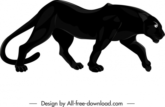 Download Black panther jumping free vector download (7,813 Free ...