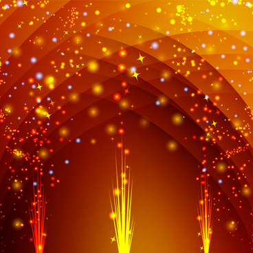 Celebrate fireworks vector background Free vector in Adobe Illustrator
