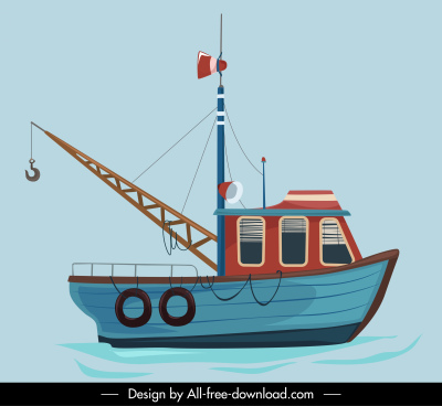 Free Free 108 Ocean Fishing Boat Svg SVG PNG EPS DXF File