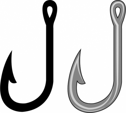 Download Free Fish Hook Split Frame Svg - Fish monogram fishing SVG ...